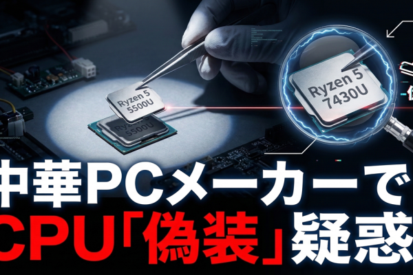 中華PCメーカー、CHUWIにCPU偽装疑惑